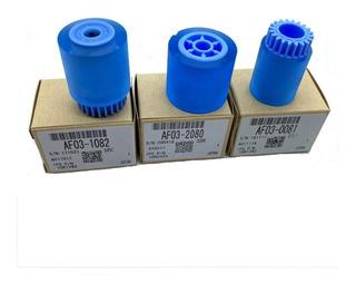 roletes das gavetas ricoh mp 1075. 2075. 6001. 7001. 9001, produto novo. valor referente ao conjunto com 3 unidades.
