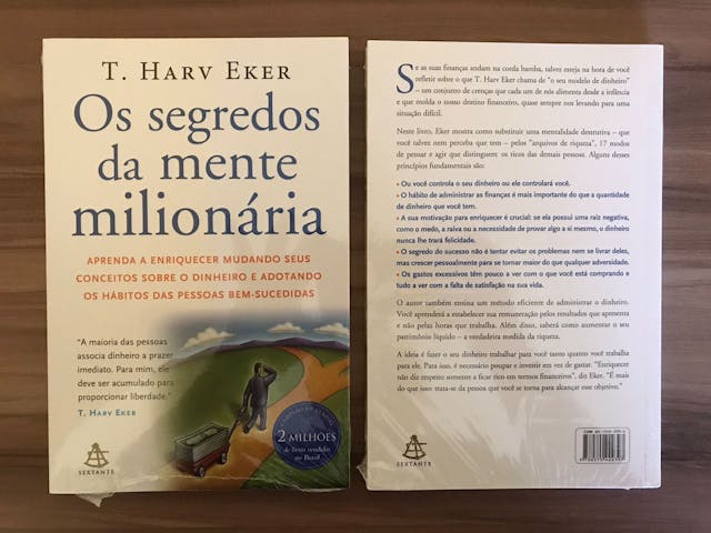 Livro Os segredos da mente milionária do autor T. HARV EKER