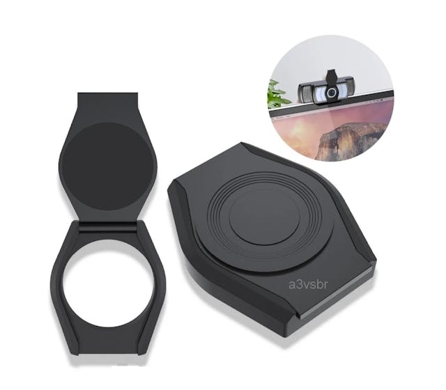 Cover tampa ultrafino anti espião webcam camera logitech microsoft hp genius hd web